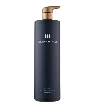 Graham Hill Stowe Wax Out Charcoal Shampoo - Мужской шампунь для глубокой очистки с активированным углем 1000мл