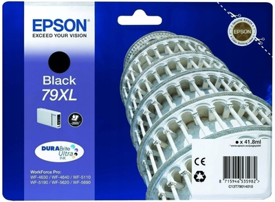 Чорнильниця Epson DURABrite 79 XL Ultra Black 42 мл (8715946535982)