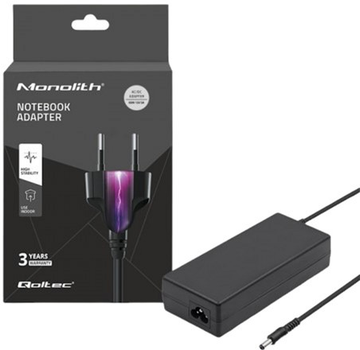 Блок питания Qoltec для ноутбука настольный универсальный 12V 60W 5A (5901878507972)