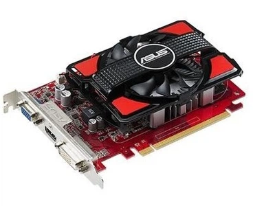 Видеокарта ASUS PCI-Ex AMD RADEON R7 250 1 GB GDDR5 ( 128 BIT ) ( VGA, DVI, HDMI ) Б/У