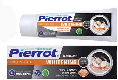 Зубна паста з активованим вугіллям - Pierrot Whitening Active Charcoal 75ml (1069838-1422524-2)