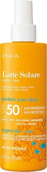 Солнцезащитное молочко для лица и тела - Pupa Sunscreen Milk High Protection SPF 50 200ml (1176242-137627)