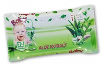 Серветки вологі "Алое", 72 шт. - Handy Fresh Aloe 72шт (1196981-136849)