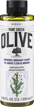 Гель для душа "Розмарин" - Korres Pure Greek Olive Shower Gel Rosemary Flower 250ml (1182442-139254)