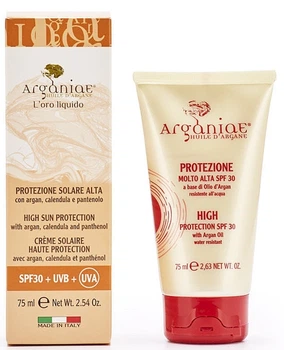 Сонцезахисний крем з аргановим маслом - Arganiae i Solari SPF 30 75ml (1261012-146705)