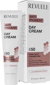 Дневной крем для лица з SPF 50 - Revuele Anti Pigment Cream 40ml (1049256-1395021-2)