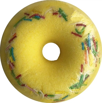 Шипучий засіб для ванн "Пінний Donut Карамельна груша" - Milky Dream 140g (1179238-125739)