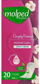 Ежедневные прокладки Everyday Freshness Deo Scent of Nature, 2 капли, 20 шт. - Molped 20шт (1267835-146961)