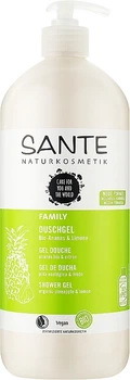 Гель для душу "Ананас та лимон", з дозатором - Sante Family Shower Gel 950ml
