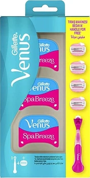 Бритва с 4 сменными кассетами - Gillette Venus Spa Breeze (823618-91205)