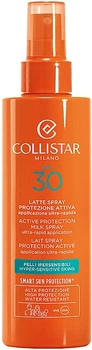 Солнцезащитный спрей SPF30 - Collistar Sun Care Active Protection Milk Spray Ultra-Rapid Application SPF30 200ml (1072556-137759)