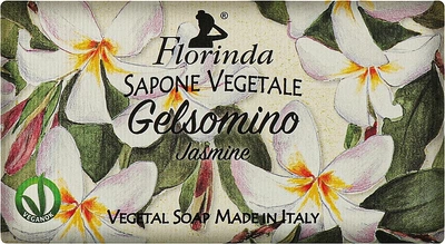 Мыло натуральное "Жасмин" - Florinda Sapone Vegetale Jasmine 100g (375185-125133)