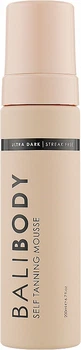 Ультратемный мусс автозагар для тела - Bali Body Self Tanning Mousse Ultra Dark 200ml (780477-29990)