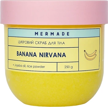 Сахарный скраб для тела - Mermade Banana Nirvana 250g (1208618-137521)