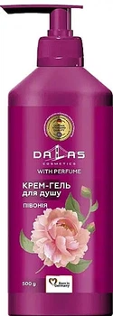 Крем-гель для душа "Пион" - Dalas Cosmetics 500g (1247822-143576)