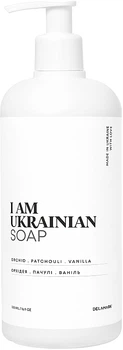 Жидкое мыло с ароматом орхидеи, пачулей, ванили - I Am Ukrainian Soap 500ml (1158186-123407)