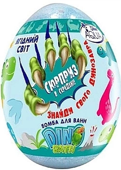 Бомбочка для ванны "Ягодный мир" - DinoBath 145g (1030583-1365081-2)