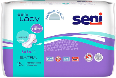 Прокладки Seni Lady 4 Extra Air - Seni 15шт (1273573-146642)