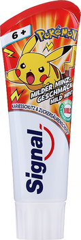 Детская зубная паста, 6+ - Signal Junior Toothpaste Pokemon Red 75ml (1032443-140279)