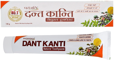 Зубная паста "Натуральная" - Patanjali Dant Kanti Natural ToothPaste 100g (1204796-137542)
