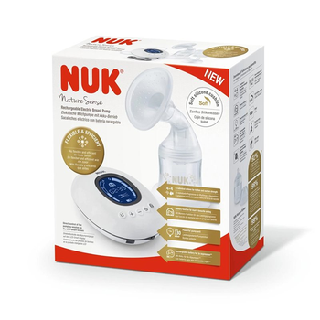 Молоковідсмоктувач електронний Nuk Nature Sense Electric Breast Pump (4008600274735)