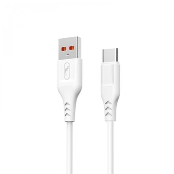 Кабель SkyDolphin S61T USB - USB Type-C (M/M), 1 м, Білий (SDUSB-000445)
