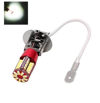 Світлодіодна лампа з цоколем Н3 58SMD 3014 Autoexpect 12V Білий з драйвером (21017)