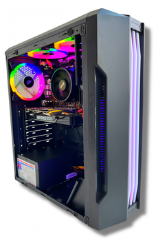 Компьютер PowerCube G01-4 (AMD Ryzen 5 3600 / 16Gb / GeForce GTX 1660 Ti 6Gb / SSD 480Gb / 500W / USB 3.2)