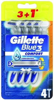 Чоловіча бритва Gillette Blue3 3+1 шт (7702018489787)