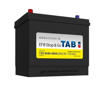 Акумулятор EFB start-stop, 60Ah, 600A EN, правий "+" EFB start-stop, 60Ah, 600A EN,