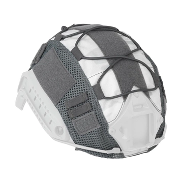 Кавер на шлем | чехол на каску тактический военный Fast Helmet Cover Мультикам Зимний M-размер (148899WC)