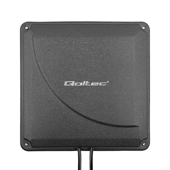 Антена всеспрямована Qoltec 4G LTE DUAL MIMO booster 35 dBi Black (5901878570419)