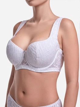 Бюстгальтер з кісточками Effetto Lingerie 009 11 01 75E Білий (4750904434499)