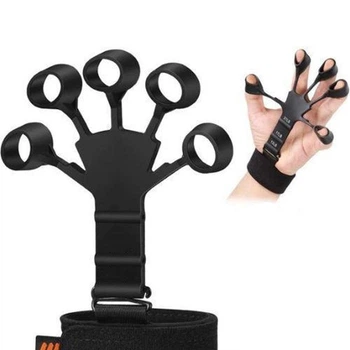 Устройство UKC Hand Puller предназначено для тренировки пальцев гитариста и имеет 3 уровня сложности.