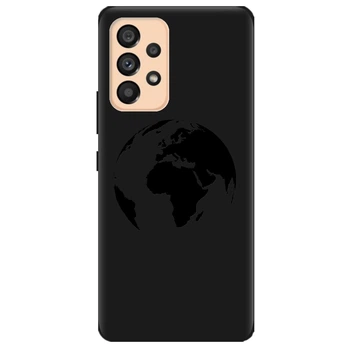 Чохол для Samsung Galaxy А53 чорний матовий soft touch Planet (17670050150278927)