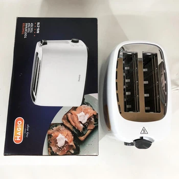 Тостер MAGIO MG-278 830 Вт, универсальный тостер, тостер кухонный для дома, тостерница, сэндвич-тостеры