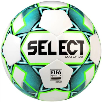 М'яч футбольний Select MATCH DB FIFA v23 біло-зелений Уні 5