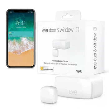 Датчики открытия дверей и окон Elgato Eve Door and Window, Bluetooth, Apple HomeKit, (Белый)