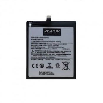 Аккумулятор Aspor BP40 для Xiaomi Redmi Mi 9T Pro