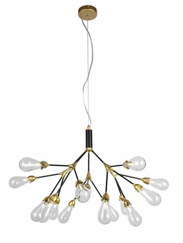 Люстра Levistella 918LP268-15 BK+CL