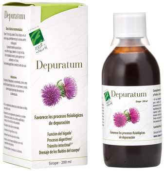 Дієтична добавка 100% Natural Depuratum 200 мл (8437019352028)