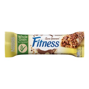 Батончик злаковий Fitness зі шматочками шоколаду та банана 23.5 г (5900020033956)
