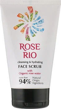 Очищаючий та зволожуючий скраб для обличчя - Rose Rio 100ml (1034754-42603)