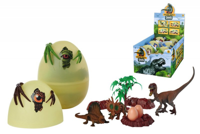 Jajko z dinozaurem, 3 rodzaje (4006592080716)