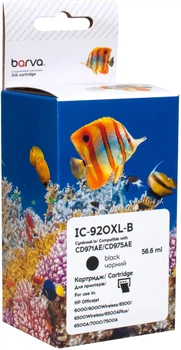 Картридж Barva совместимый с HP 920XL (CD971AE/CD975AE) 56.6 мл Black (IC-920XL-B)