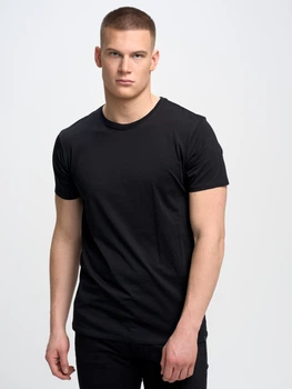 Koszulka męska Big Star 152537-906 L Czarna (5900714173968)