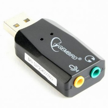 USB звуковая карта Gembird USB2.0-Audio (SC-USB2.0-01)