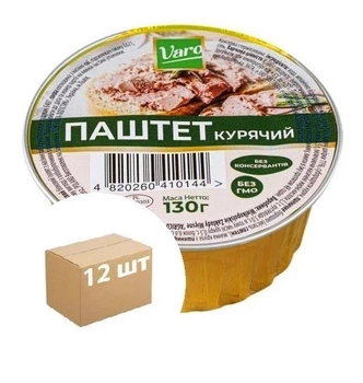 Паштет курячий VARO 12 шт х 130 г
