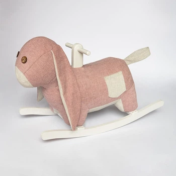 Кінь-гойдалка LJB-002 "Ослик", Rose