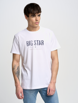 Koszulka męska Big Star 150045-101 5XL Biała (5900714516758)